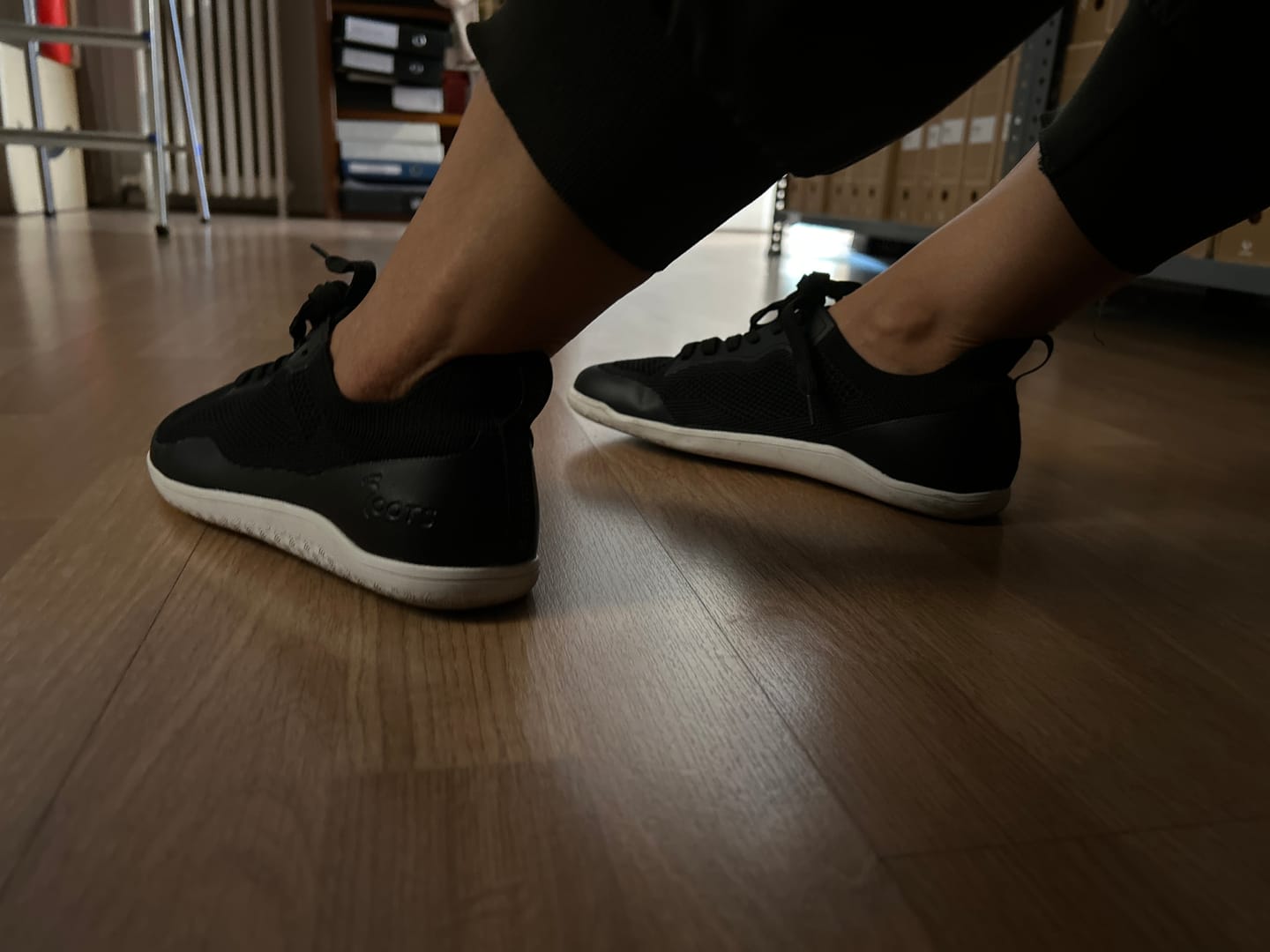 Customer photo review of Roots Freedom Black- KARV™ Upper Tech