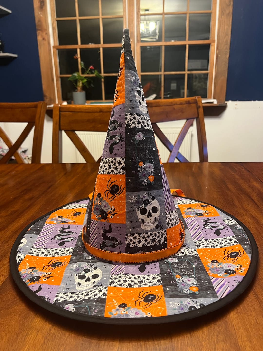 Customer photo review of Spellbound Quilted Witch Hat Sewing Pattern | Digital PDF Pattern