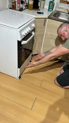 Customer photo review of SmartMove Heavy-Duty Appliance Roller