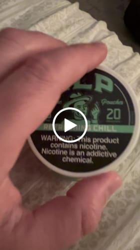 Customer video review of Refreshing Chill Nicotine Pouches