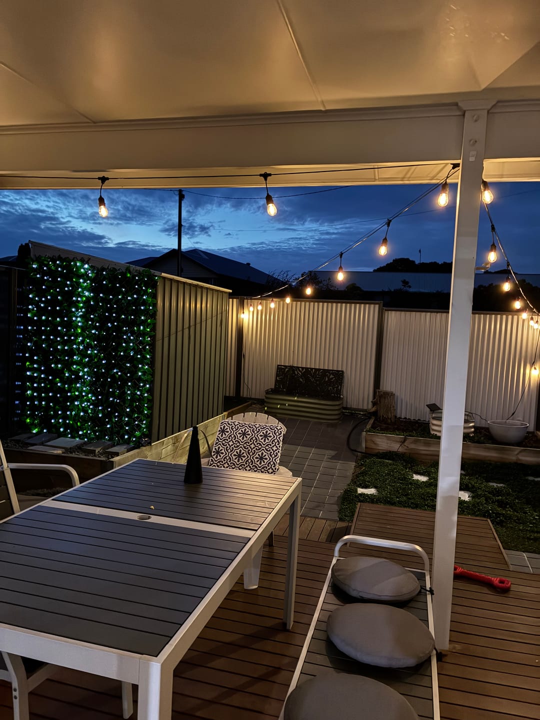 Customer photo review of Festoon Solar Lights (Series 2)