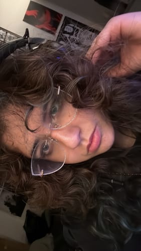 Customer photo review of Nina Eyeglasses