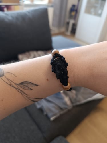 Customer photo review of Turmalin Armband - Netz