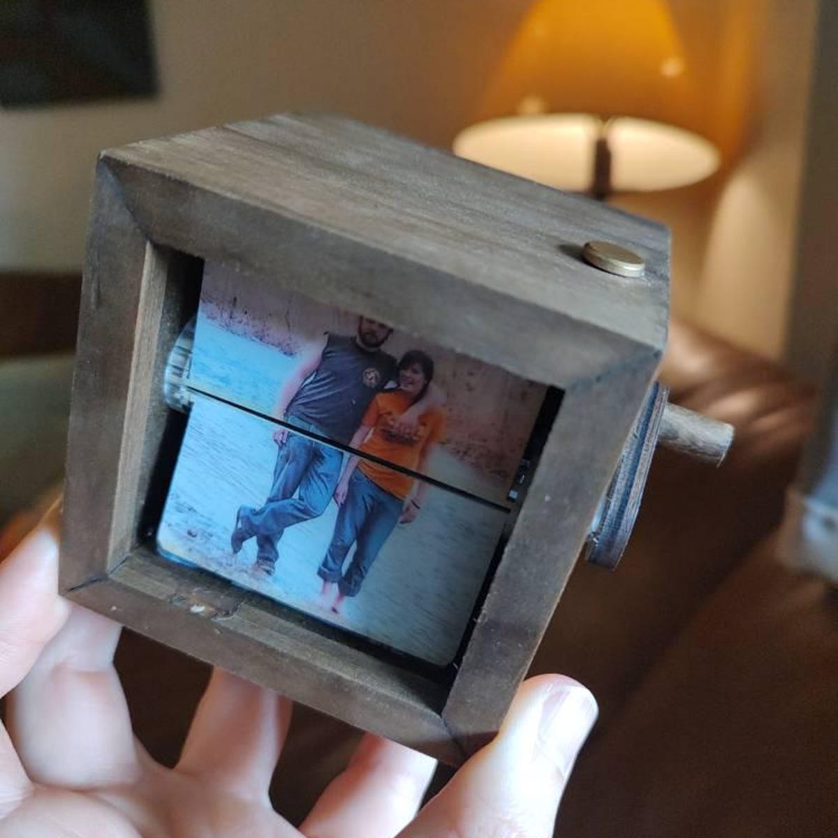 Customer photo review of Custom Photo Flipbook Frame