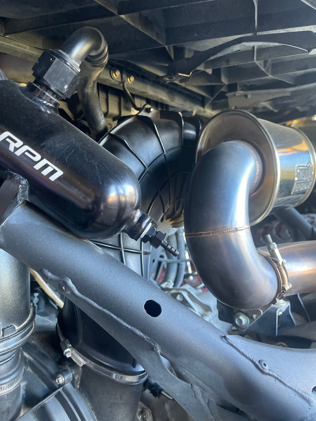 Customer photo review of RPM Catch Can Upgraded Drain Valve