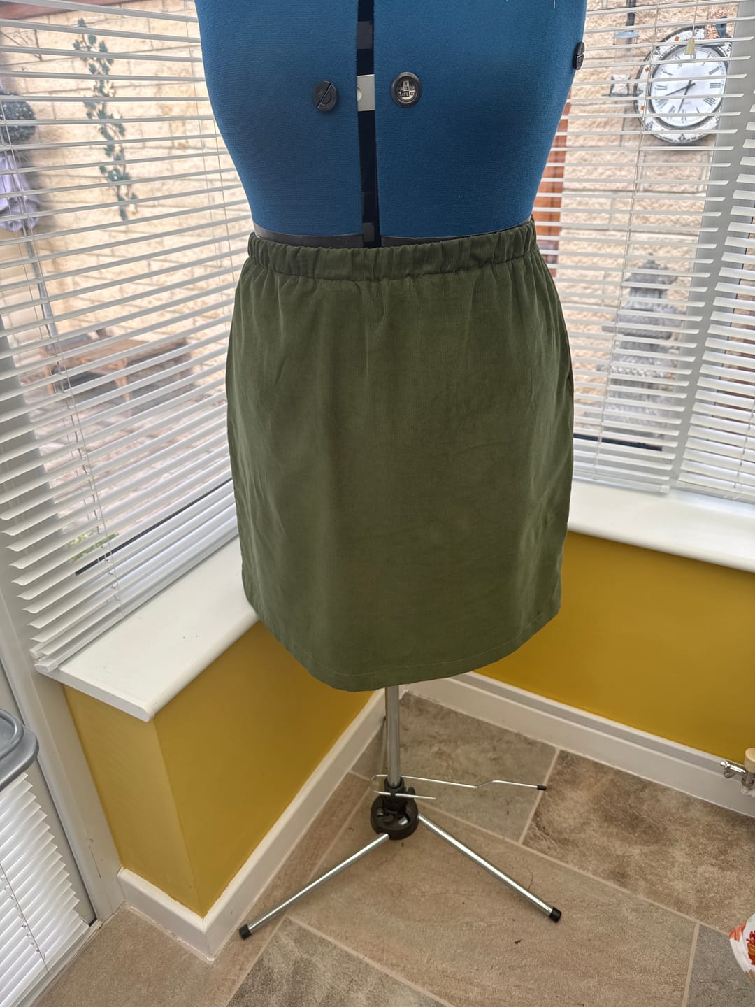 Customer photo review of Plain Needlecord Fabric