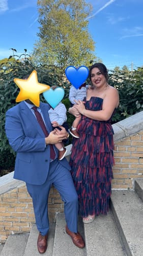 Customer photo review of simi gown