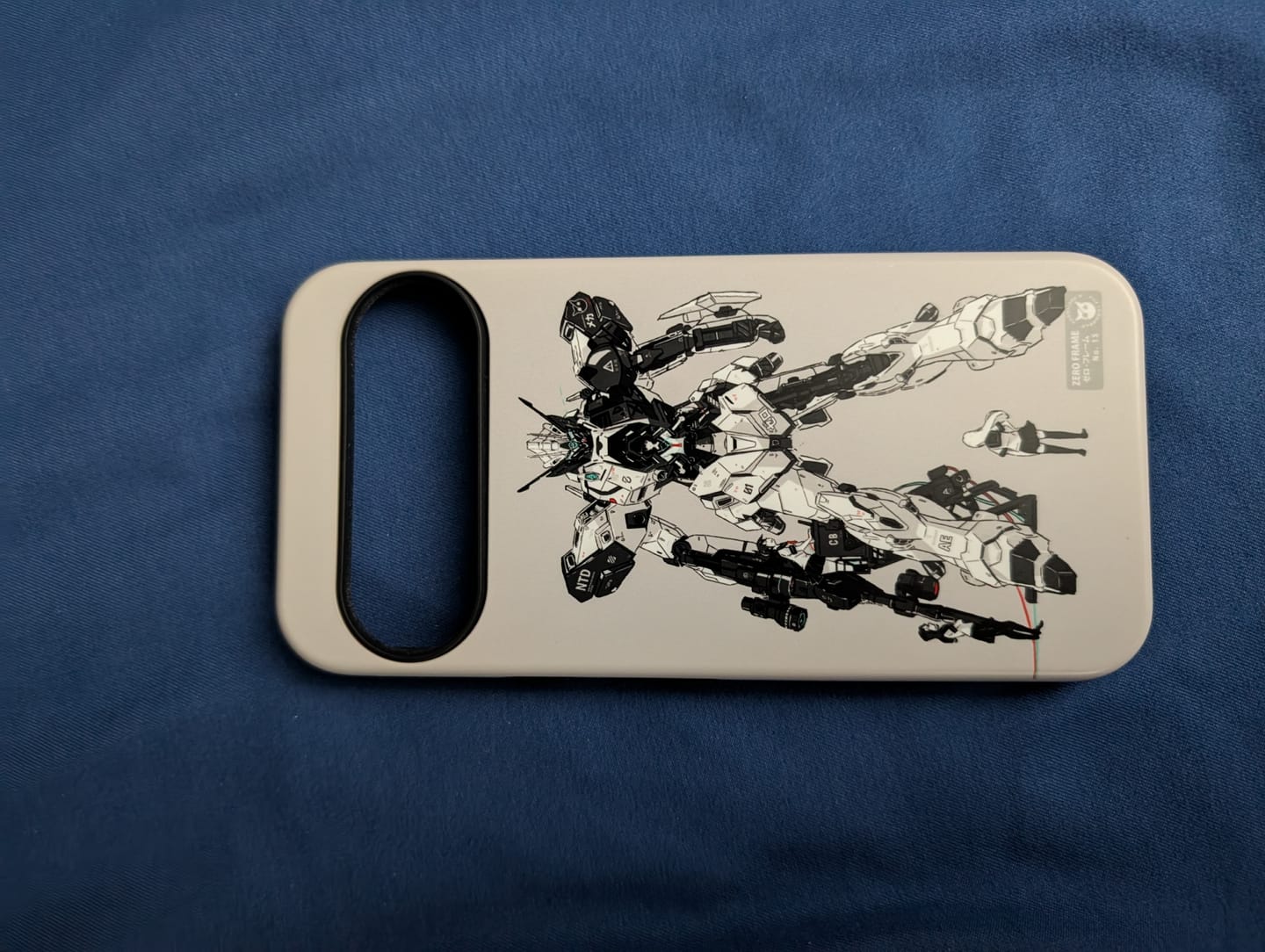 Customer photo review of Zero Frame Pixel Case