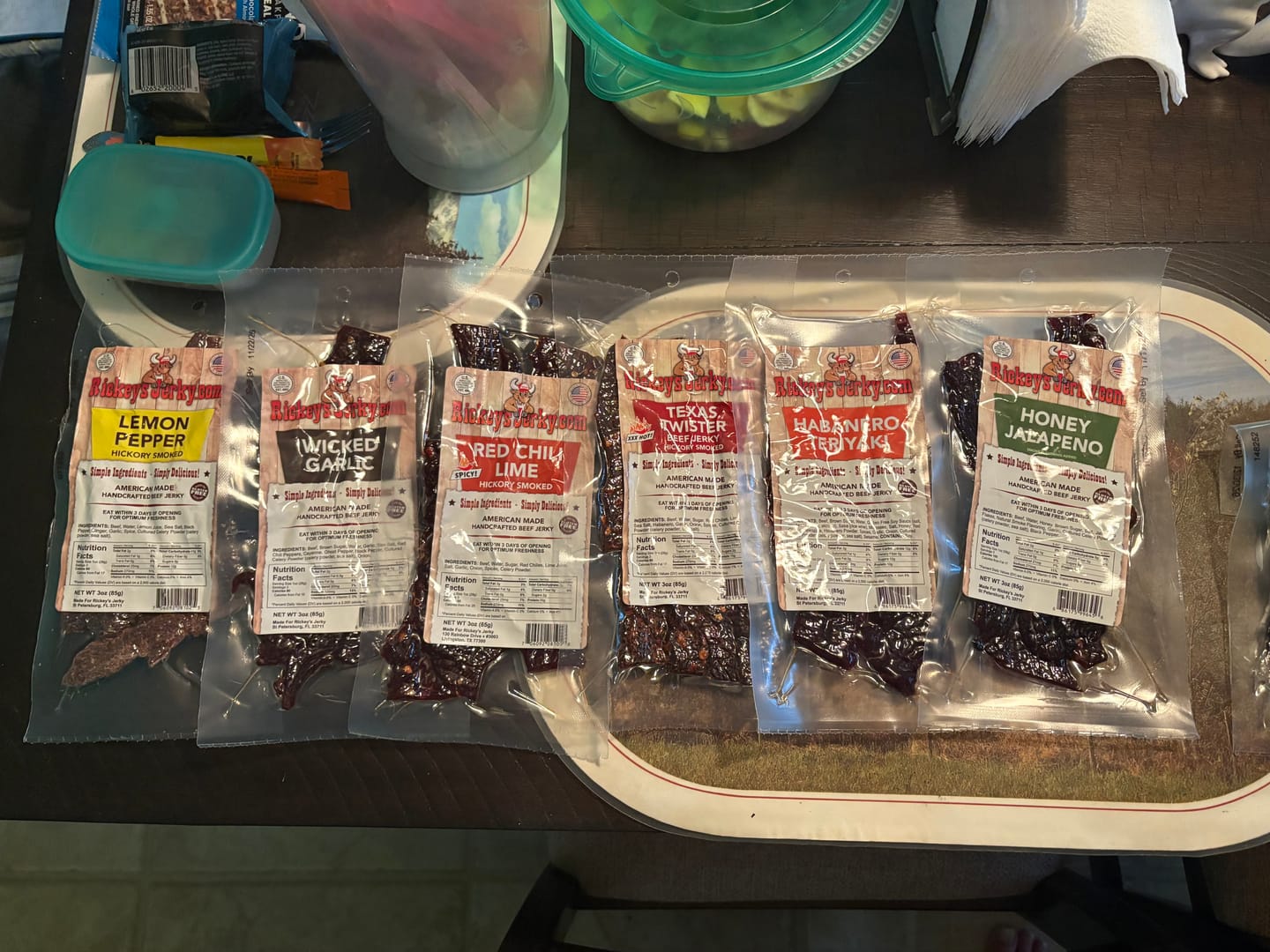 Customer photo review of 6 PACK BEEF BUNDLE (you pick the flavors)