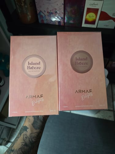 Customer photo review of Armaf Island Breeze Eau de Parfum Unisex Spray 3.4 oz
