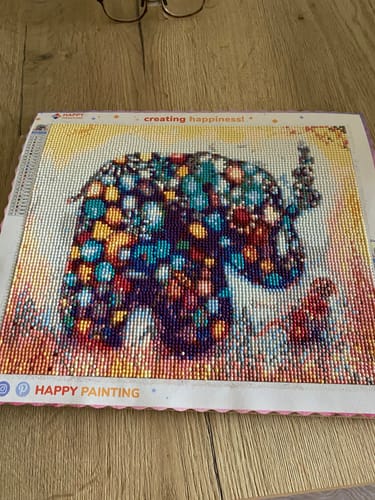 Customer photo review of Olifant In Bloemen