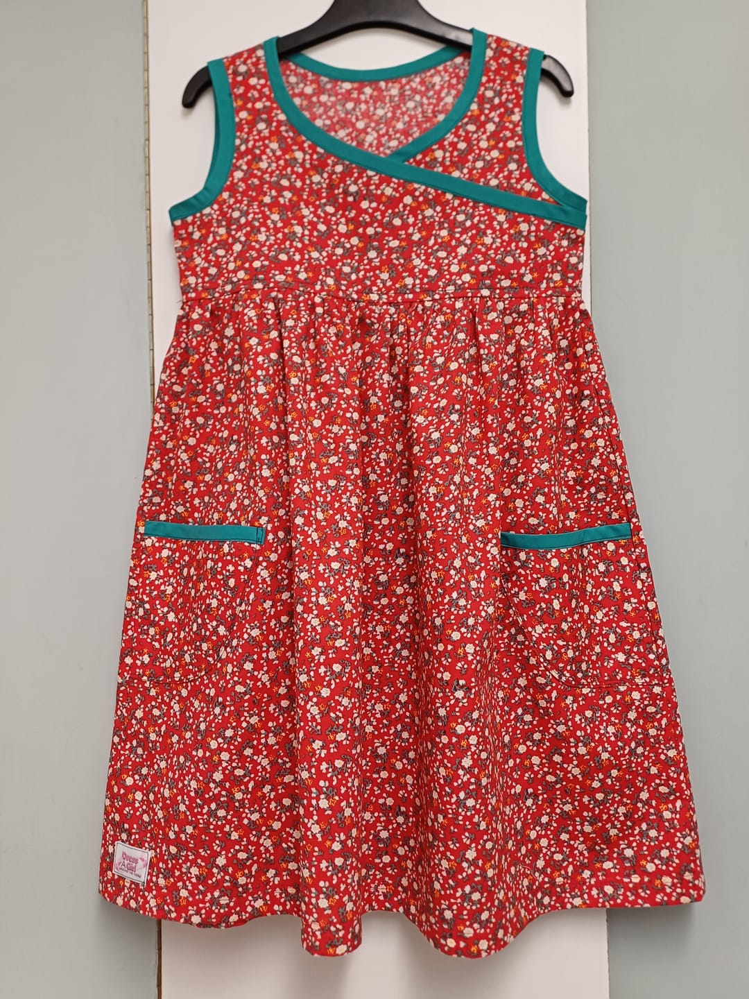 Customer photo review of Small Floral Garden Cotton Poplin Fabric