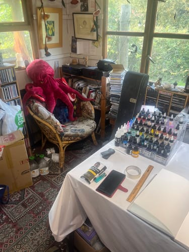 Customer photo review of Red Octopus Soft Stuffed Plush Toy