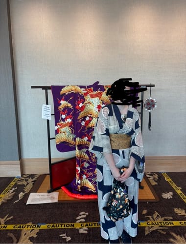 Customer photo review of Kumo Kiku Women Festival Yukata