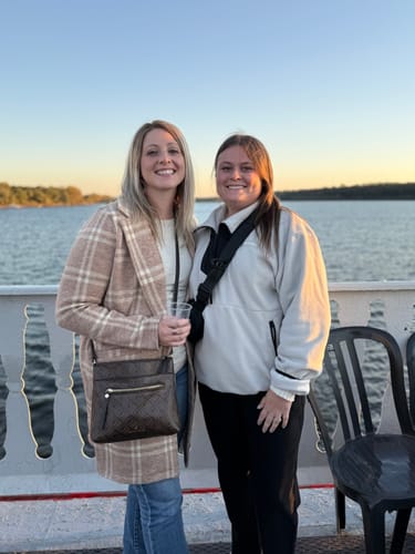 Customer photo review of Fall For You Plaid Coat