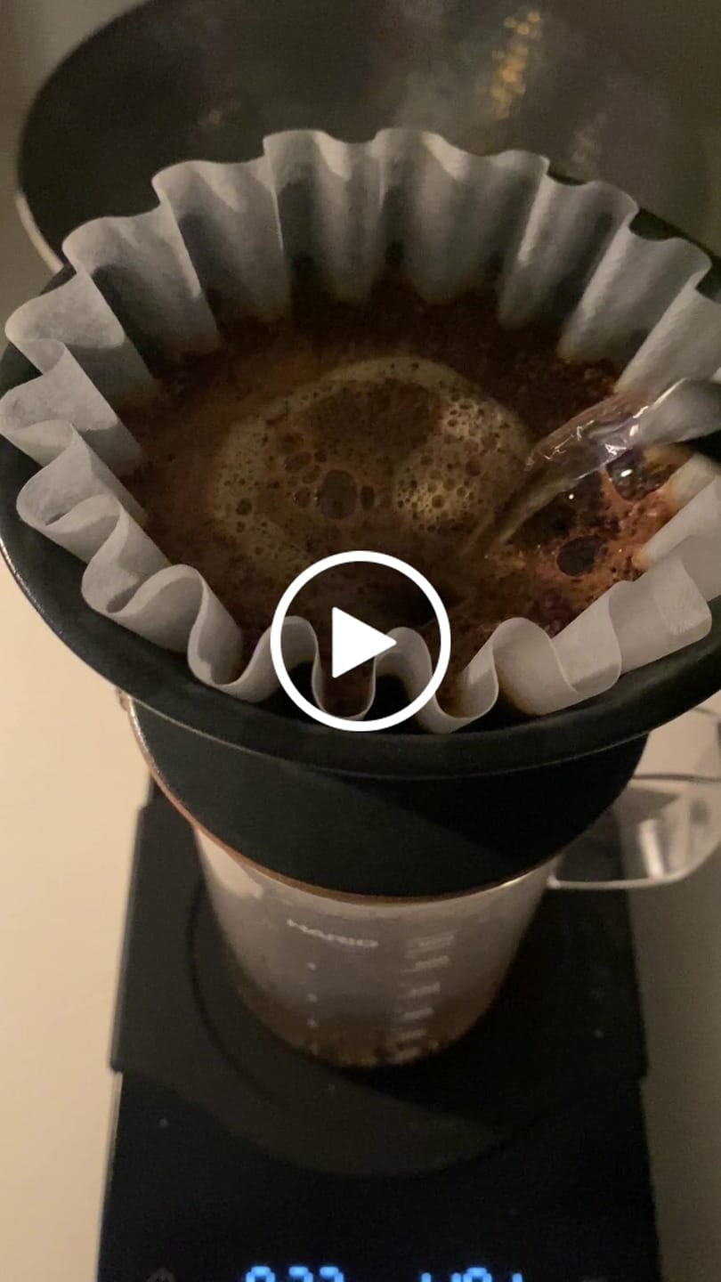 Customer video review of Kalita Wave 185 Coffee Filters - 100ct