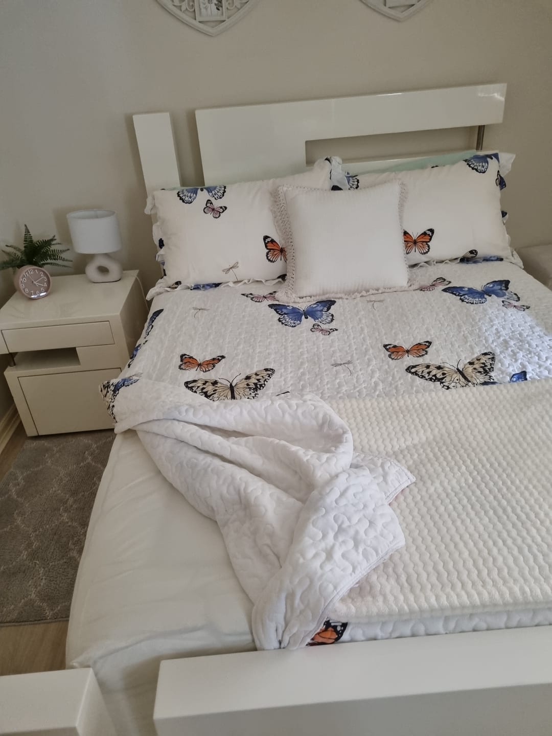 Customer photo review of Luxury Mattress Topper