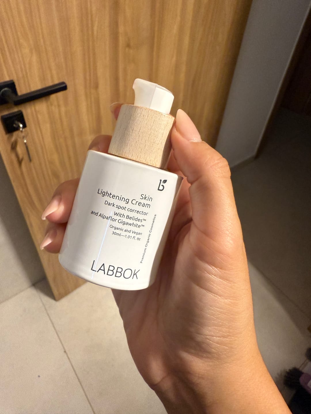 Customer photo review of Labbok Skin Lightening Cream, 30ml
