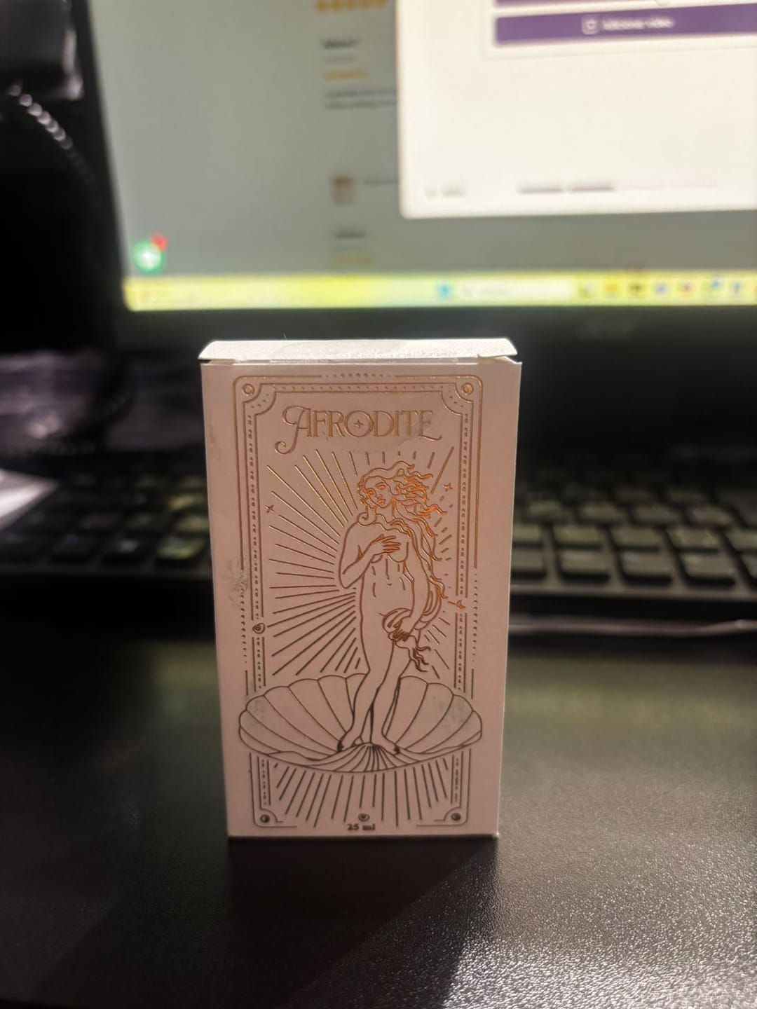 Customer photo review of Fragrância Afrodite 100ML