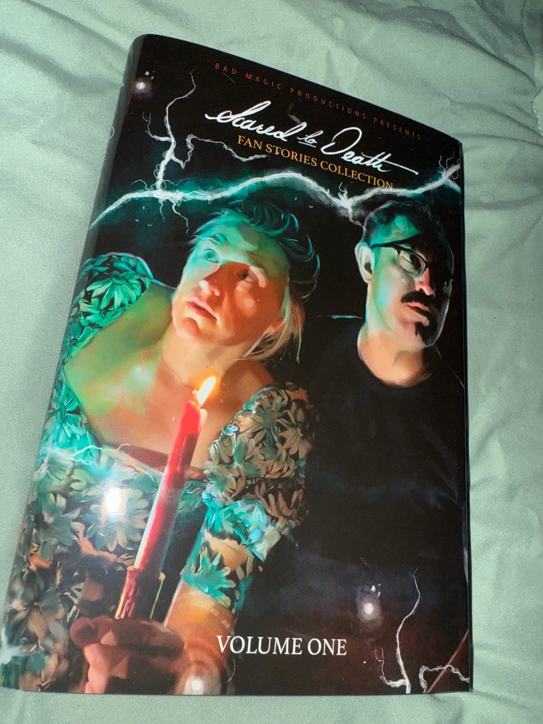 Customer photo review of Scared To Death Book Vol One UNSIGNED