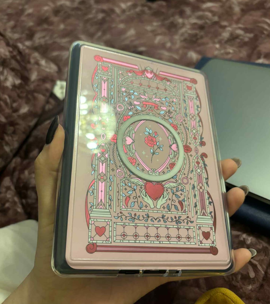 Customer photo review of Sugar & Spice - Kindle Sticker Insert