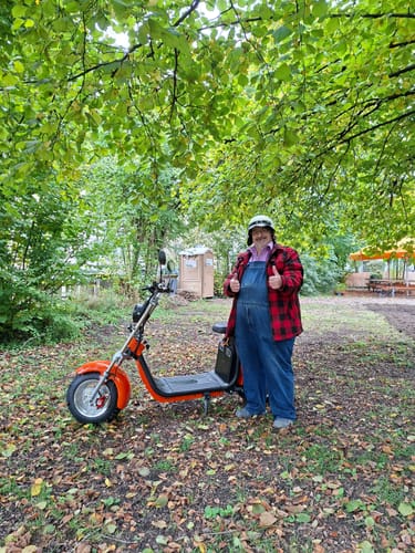 Customer photo review of City Coco Trottinette électrique 1500W CP-1.6 – Biplace avec batterie 20Ah/40ah