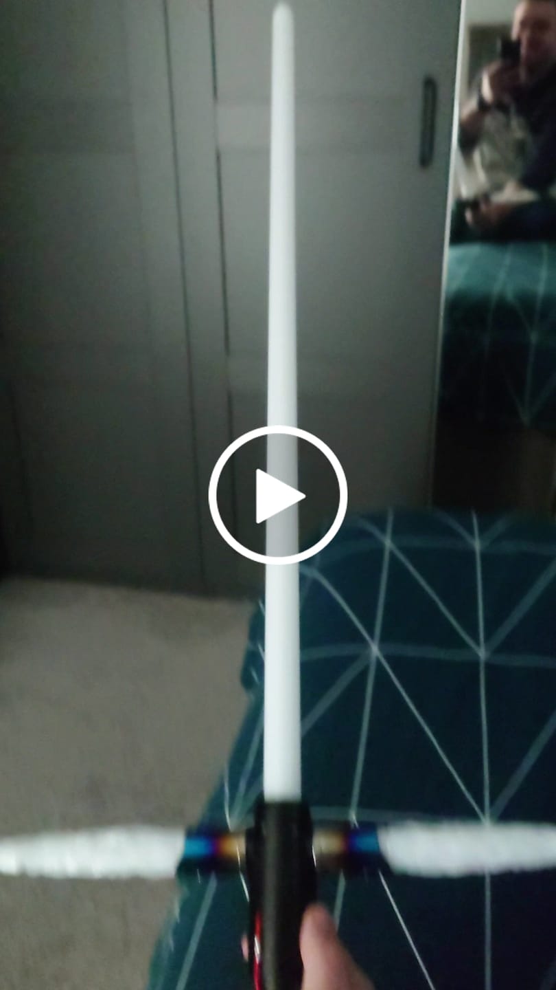 Customer video review of Crossguard Saber - Model Eco Kylo