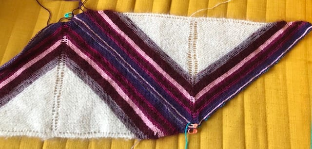 Customer photo review of Uma (37% Baby Suri - 37% Super Kid Mohair - 26% Mulberry Silk)