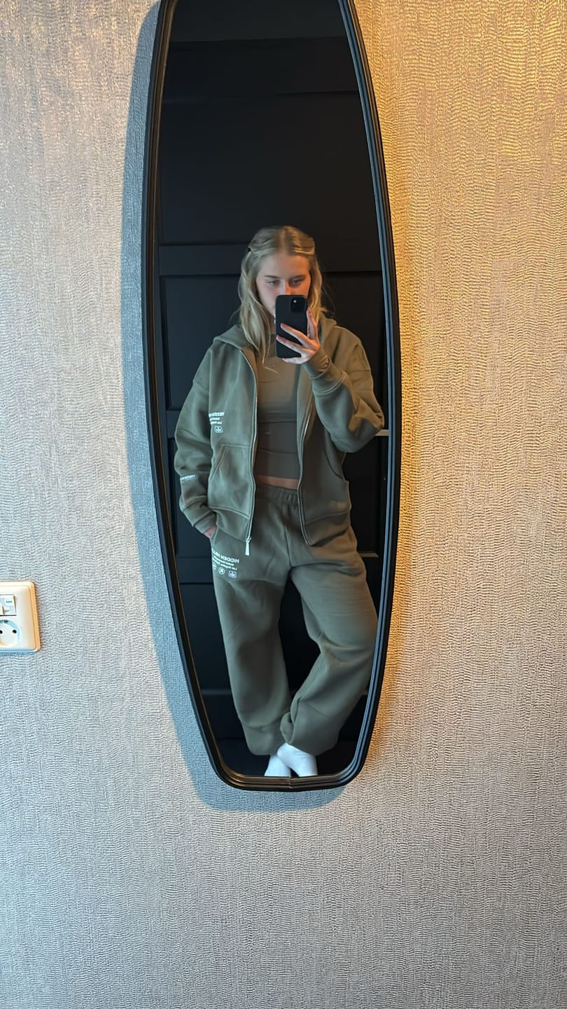 Kundenfoto-Bewertung von LABEL CUFFED SWEATPANTS SAGE