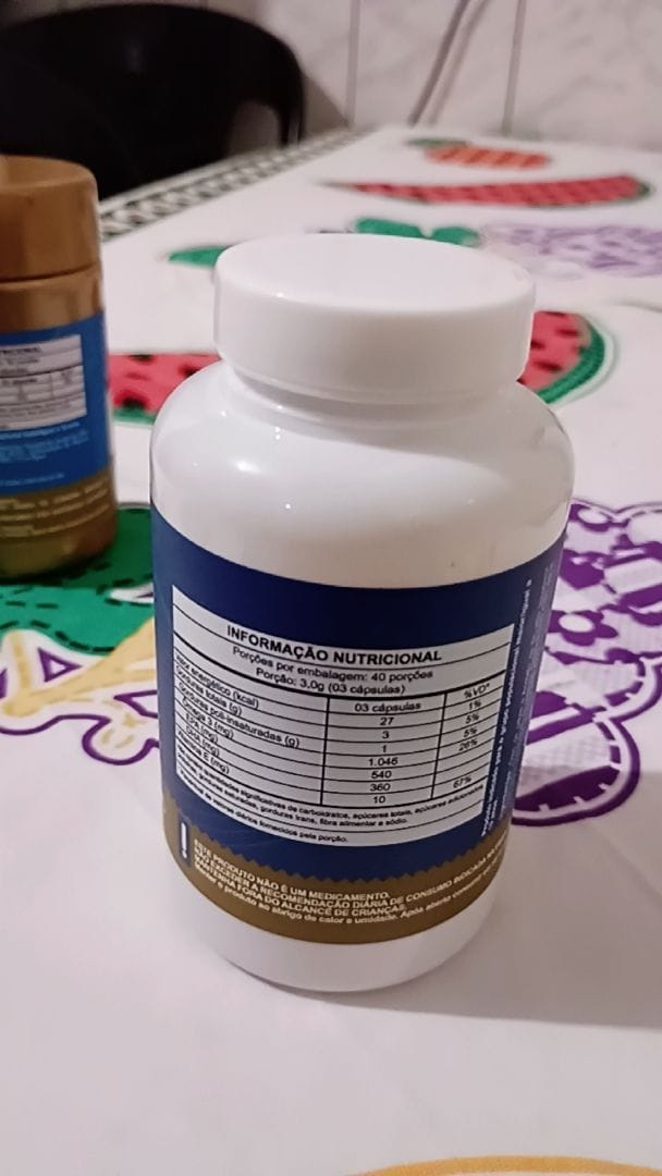 Customer photo review of Ômega 3 TG Selo IFOS 540mg EPA e 360mg DHA com Vitamina E. Isento de Metais Pesados