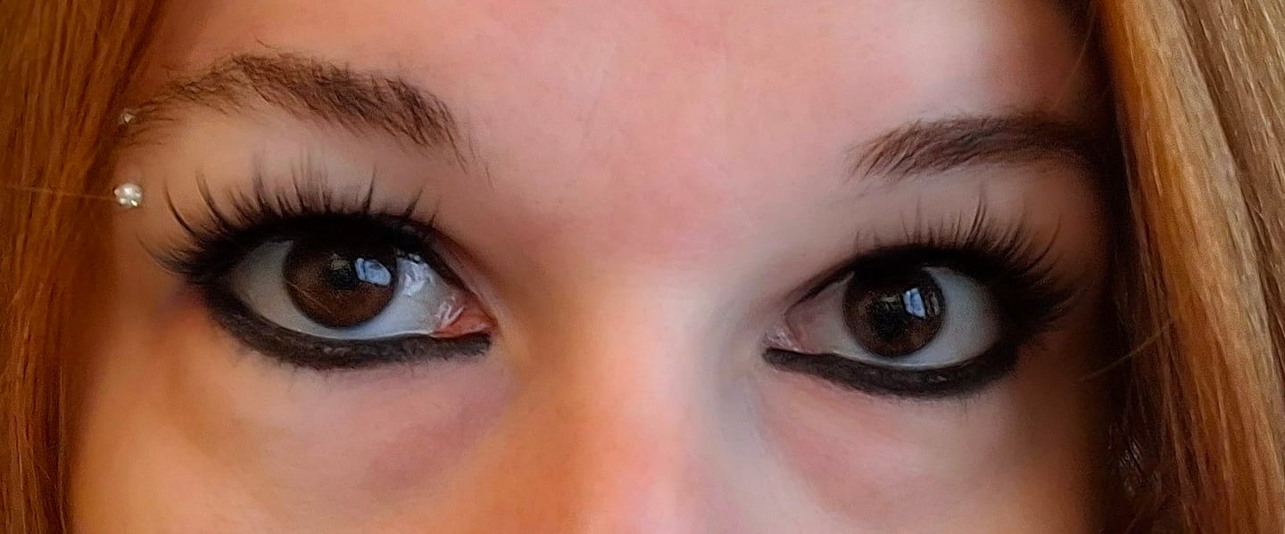 Customer photo review of PARIS - Clip On Lashes