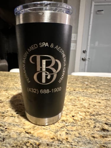 Customer photo review of (6 Pieces) Laser Engraved Tumbler | 20 oz