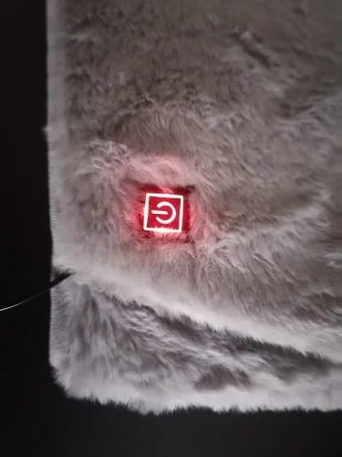 Customer photo review of 3-Level Electric Heating Pad – Waist Warmer & Portable Heat Belt