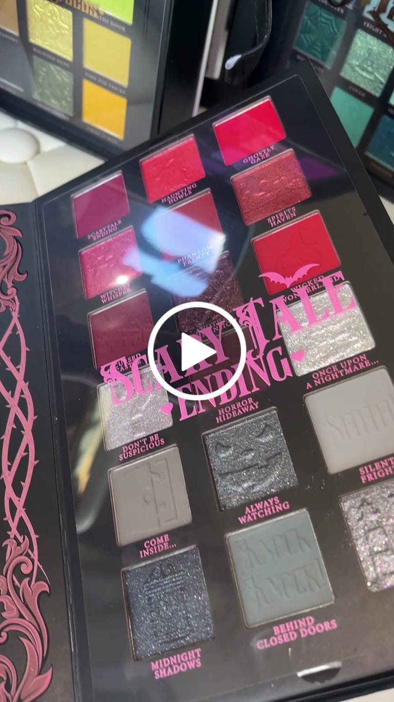 Klantvideorecensie van P.Louise Scary Tale Ending Halloween Palette