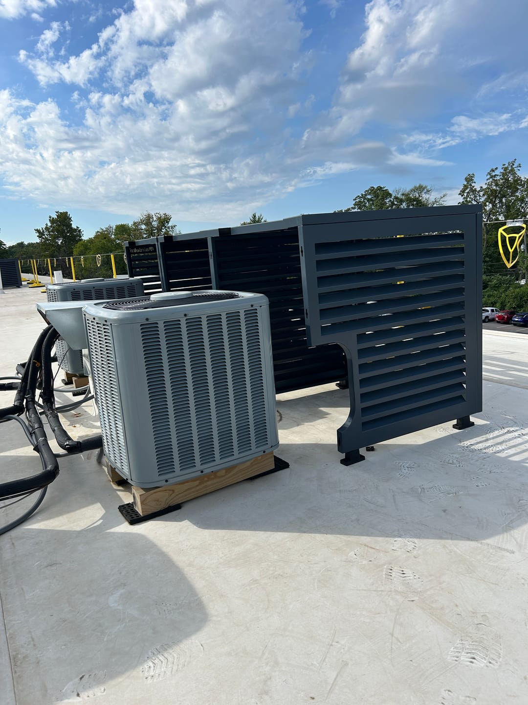Customer photo review of Central AC Cover - Black