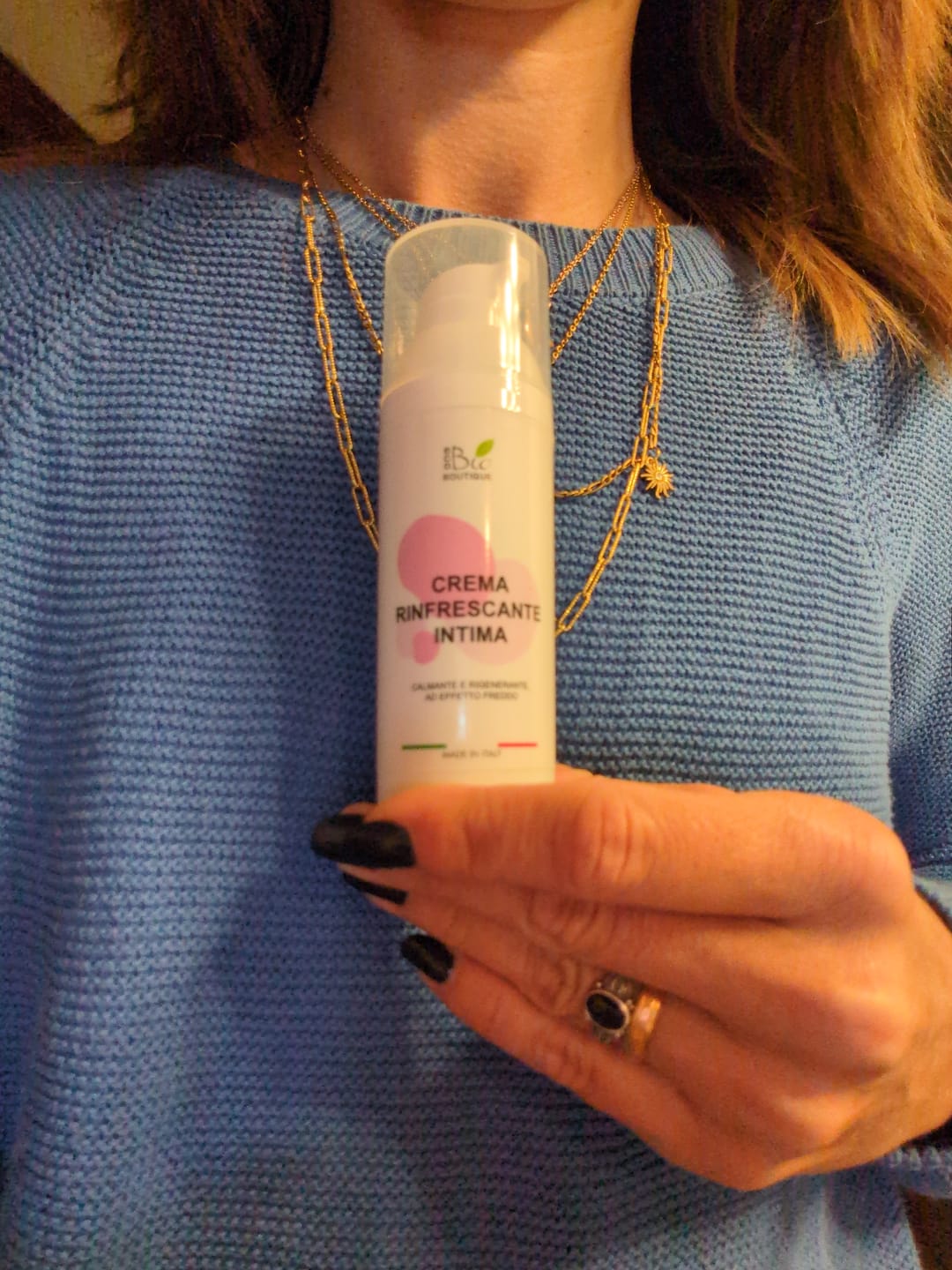 Customer photo review of Crema Rinfrescante Intima