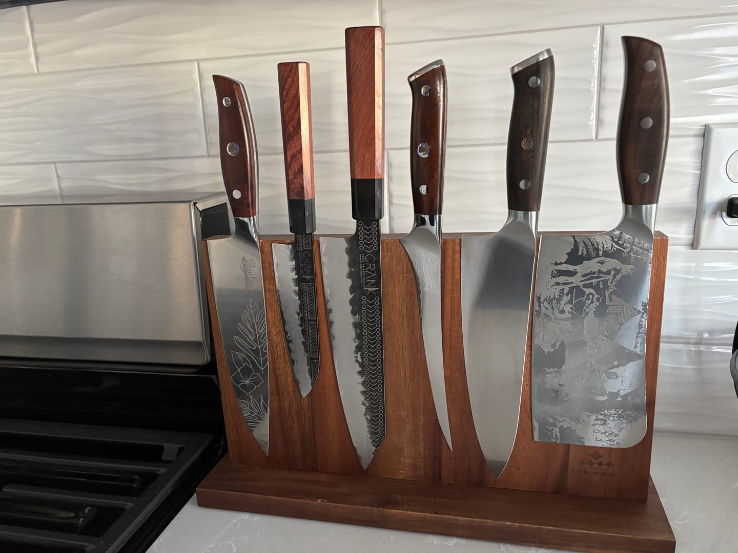 Customer photo review of Blades By Crank Mega Raffle Ticket – $10
