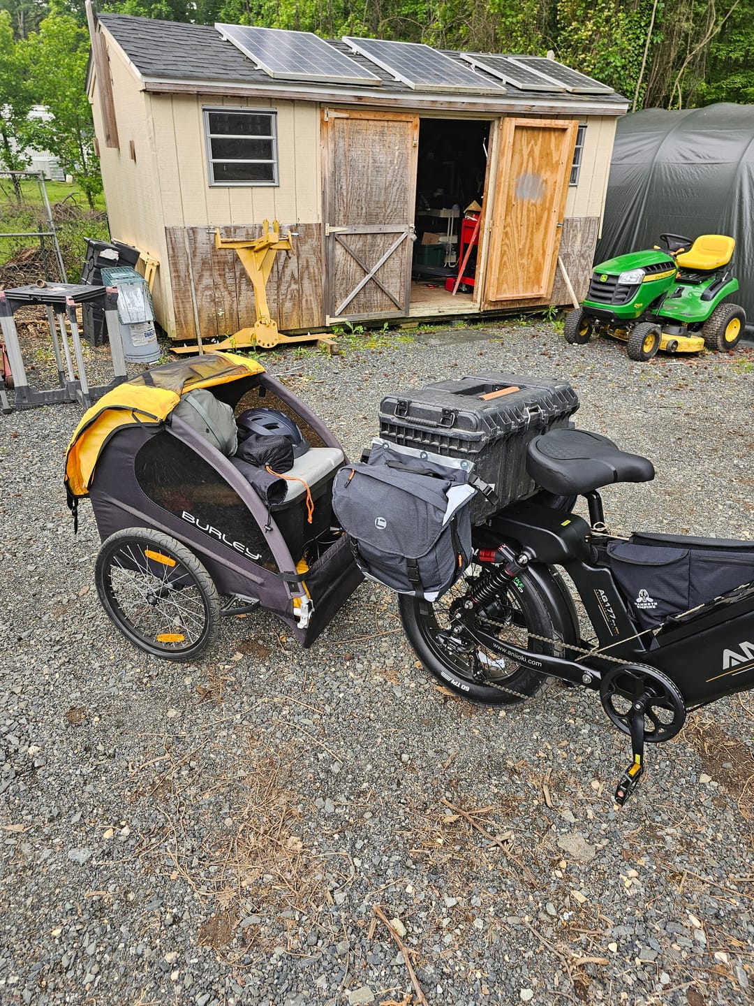 Customer photo review of 2025 Version AQ177 Pro Max 52V Dual Motor Ebike