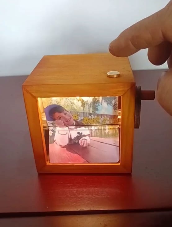 Customer photo review of Custom Photo Flipbook Frame