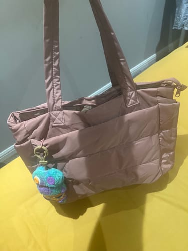 Customer photo review of The Bubble 20L Puffy 15.6" Laptop Work Tote