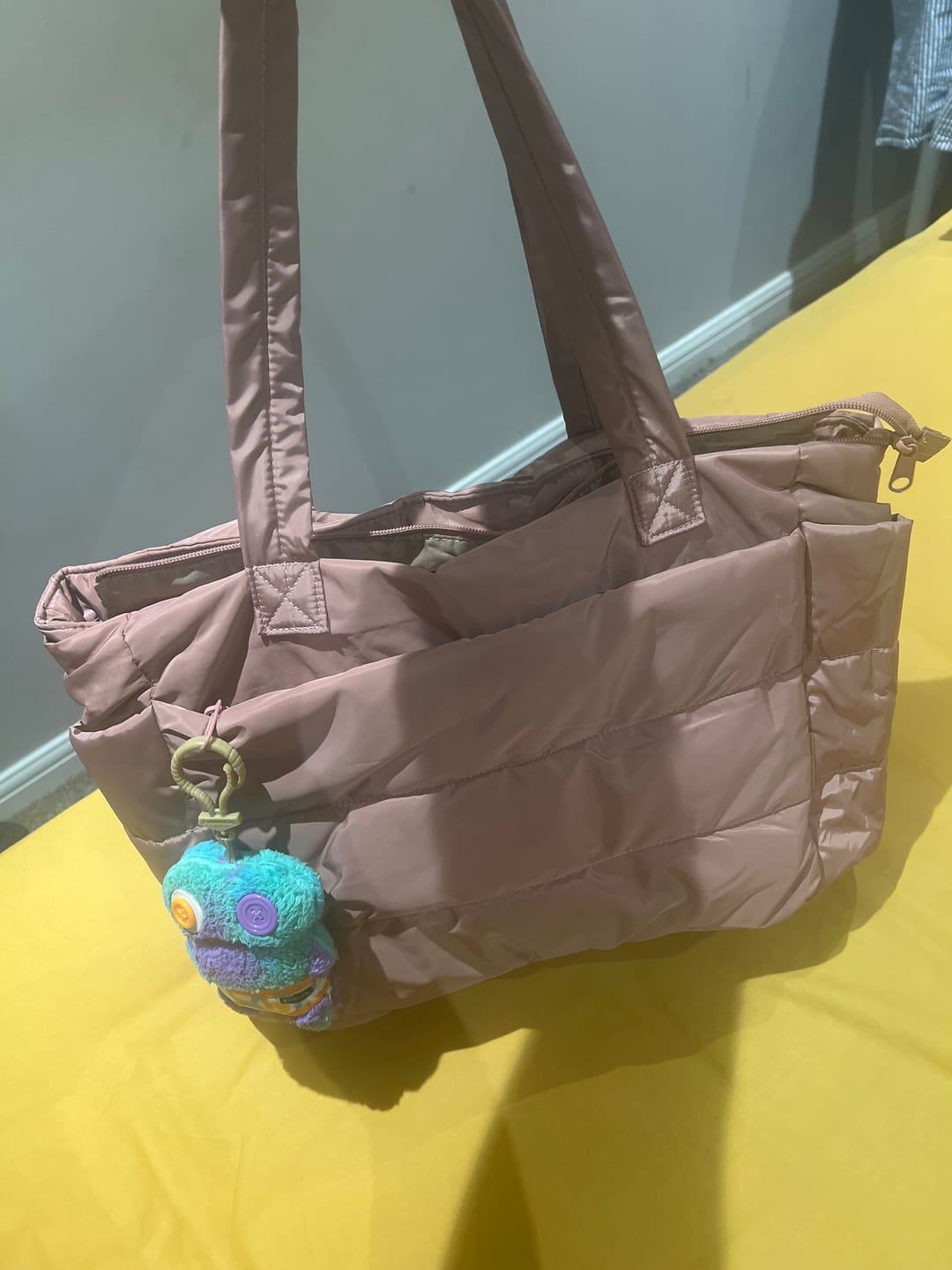 Customer photo review of The Bubble 20L Puffy 15.6" Laptop Work Tote