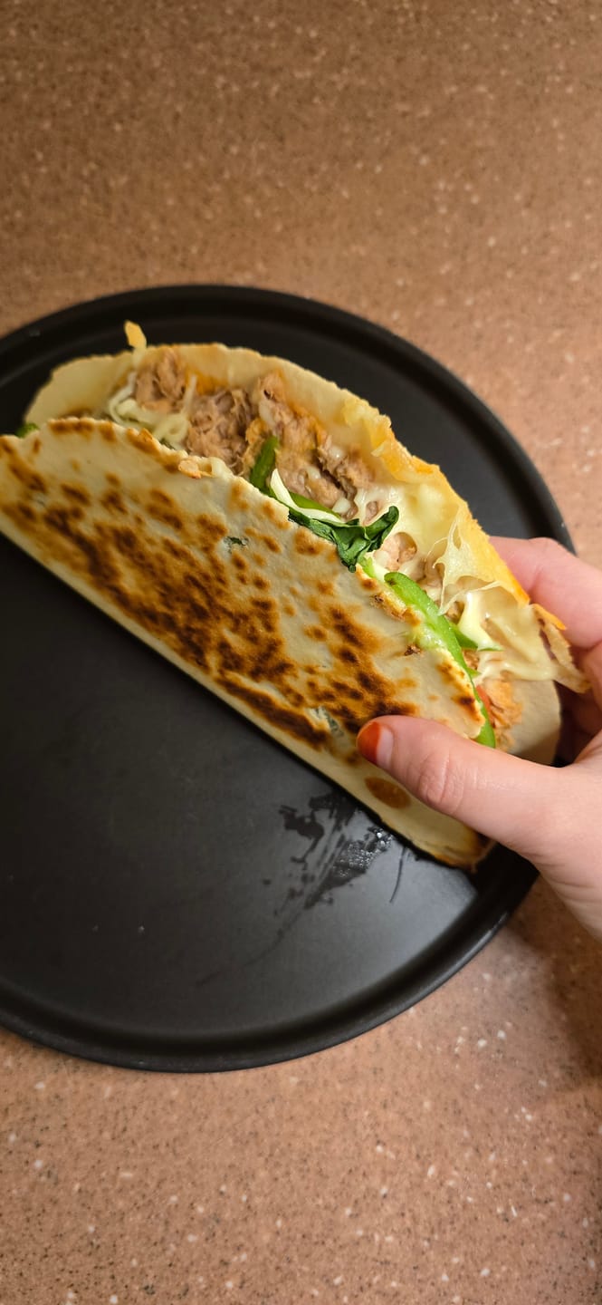 Customer photo review of Tallow High Protein Tortillas 5pcs