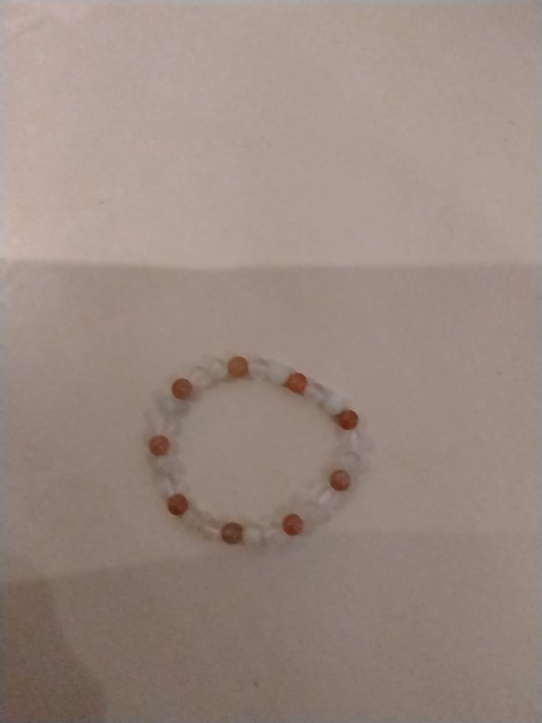 Customer photo review of Bracelet "Vénus" en Pierre de Soleil, Quartz Rose & Pierre de Lune