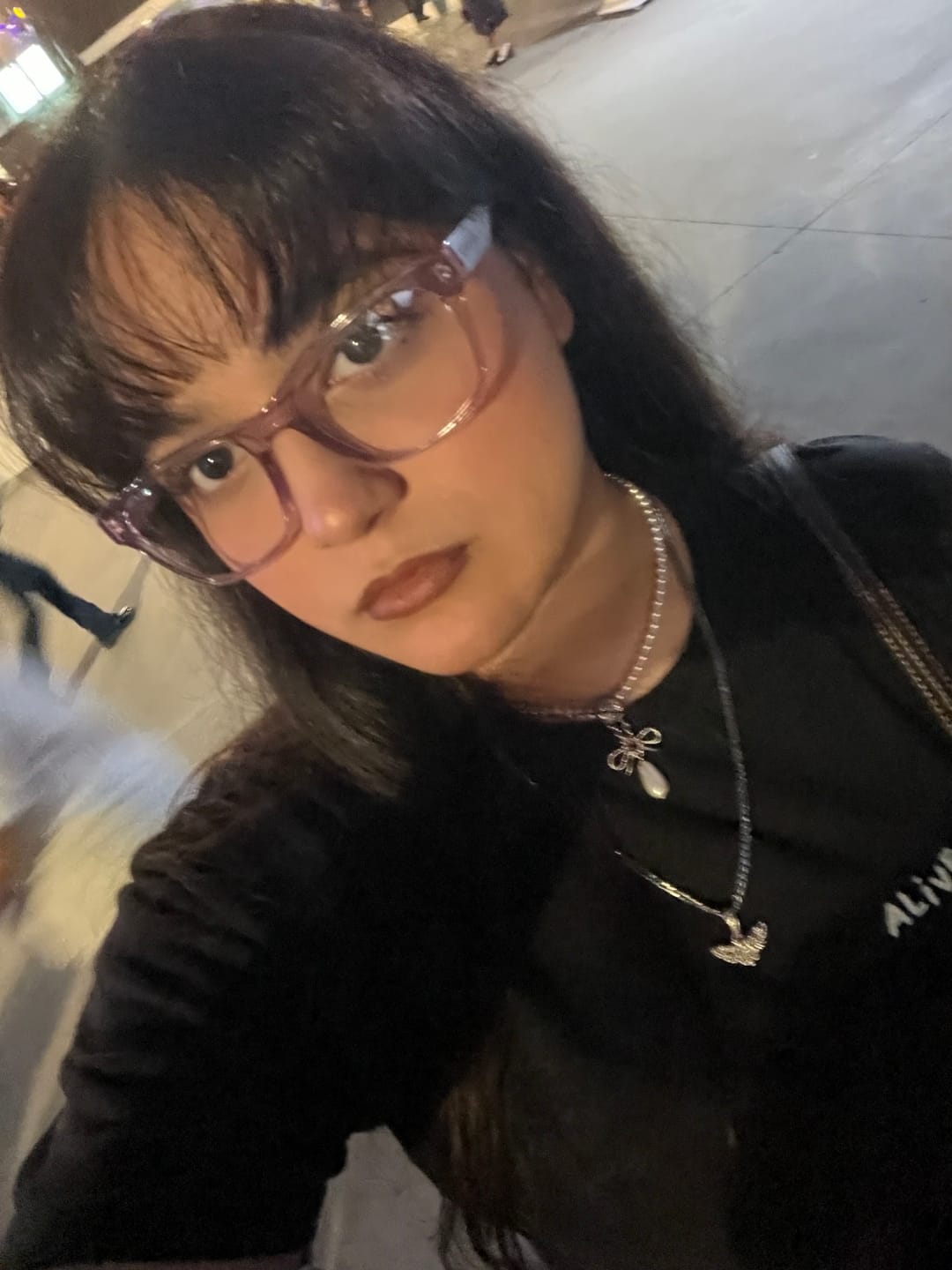 Customer photo review of MOTH PENDANT