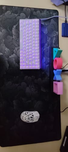 Customer photo review of Cloud Black | Mousepad