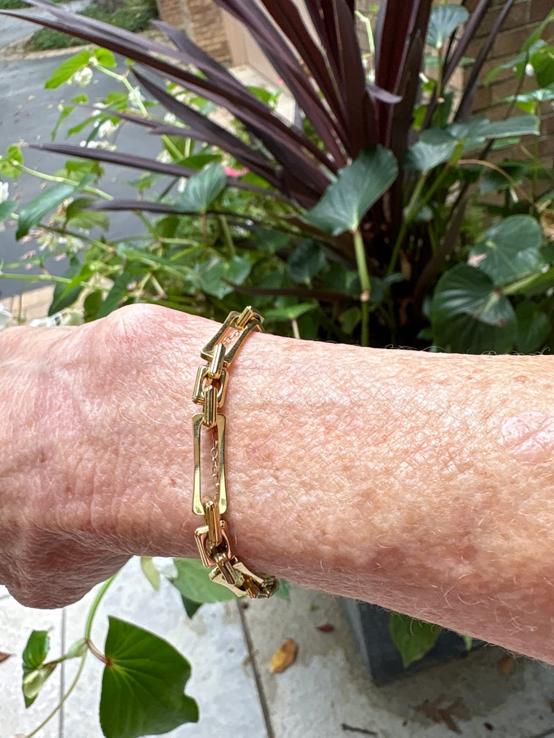 Customer photo review of The Lovers Chain Bracelet
