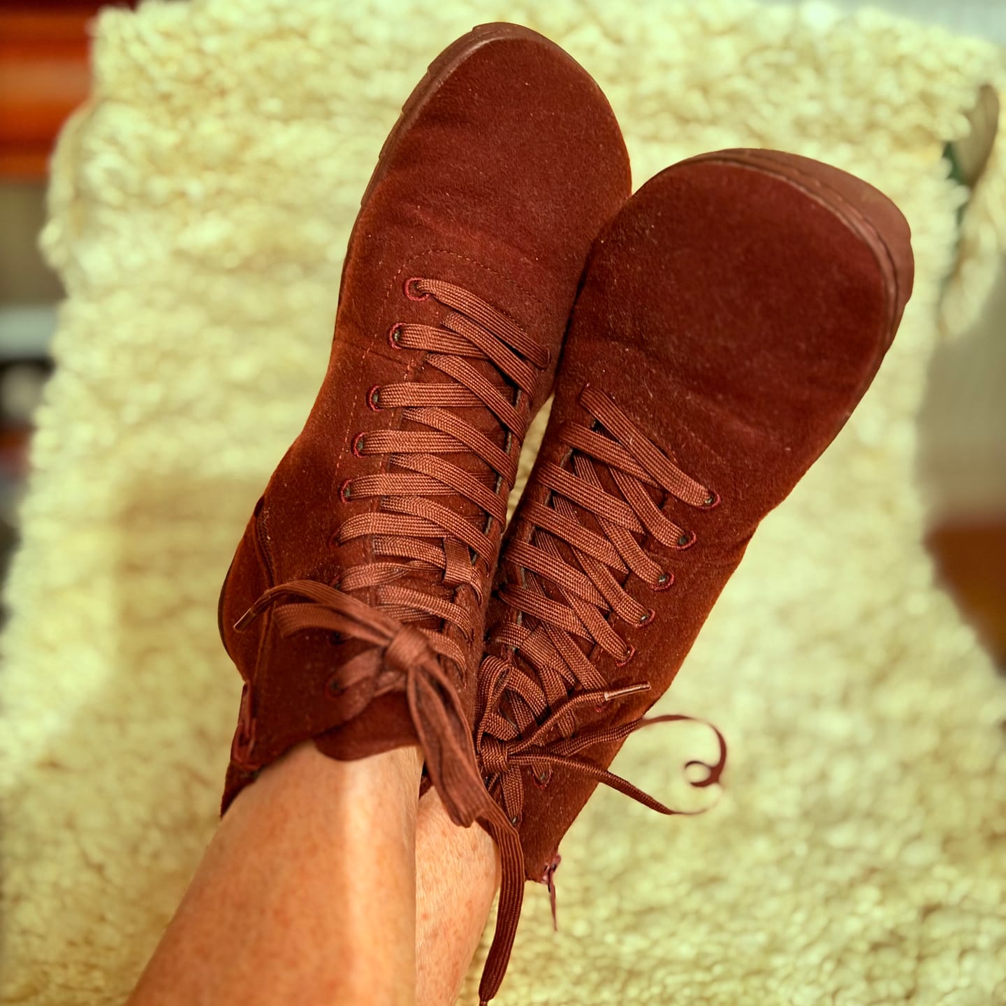Customer photo review of Vaistoa Tunto 2 | Felt Barefoot Sneakers