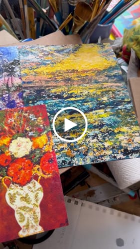 Customer video review of 6x6 Giclee Fine Art Prints