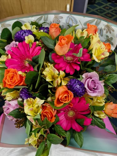 Customer photo review of Lush and Lovely Bouquet