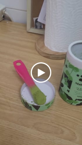 Customer video review of Té Matcha Premium 100% - (para 1 -3 meses)